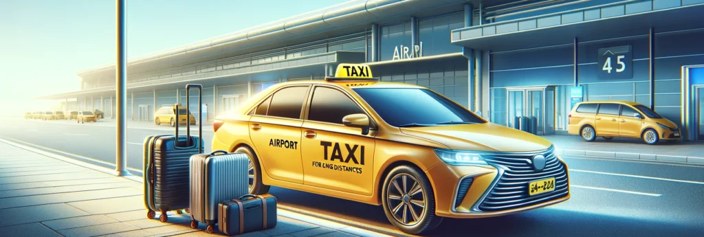 Quels taxis aéroport offrent des services pour de longues distances?
