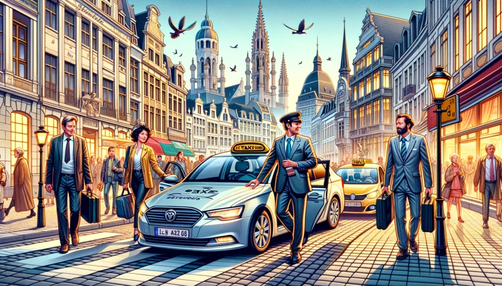 taxi inter city transfert traveller uber cab driver